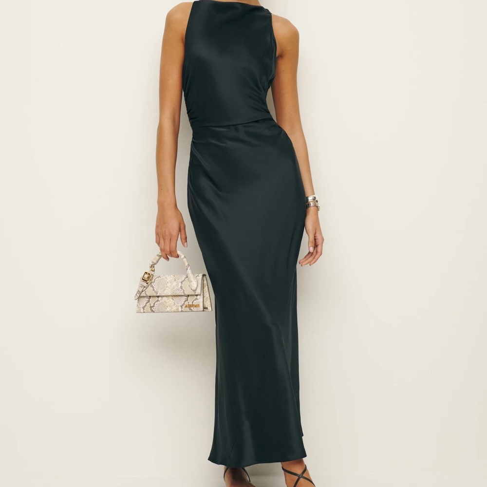 Reformation Cassette Maxi Dress Silk